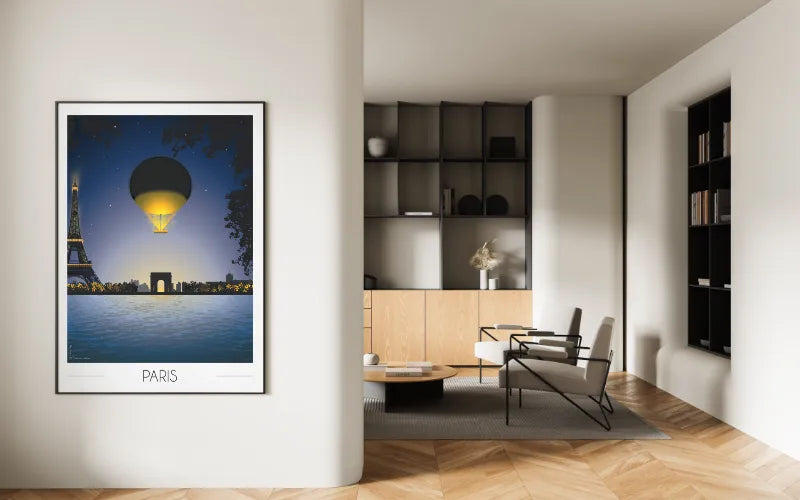 Affiche de voyage en édition limitée : l'art de collectionner le monde