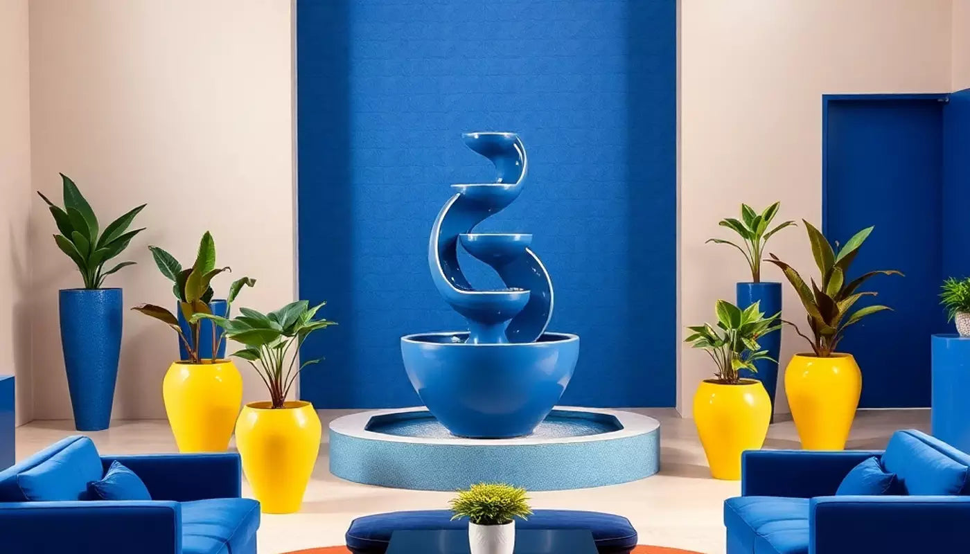 Bleu Majorelle, la couleur chaleureuse en déco intérieure