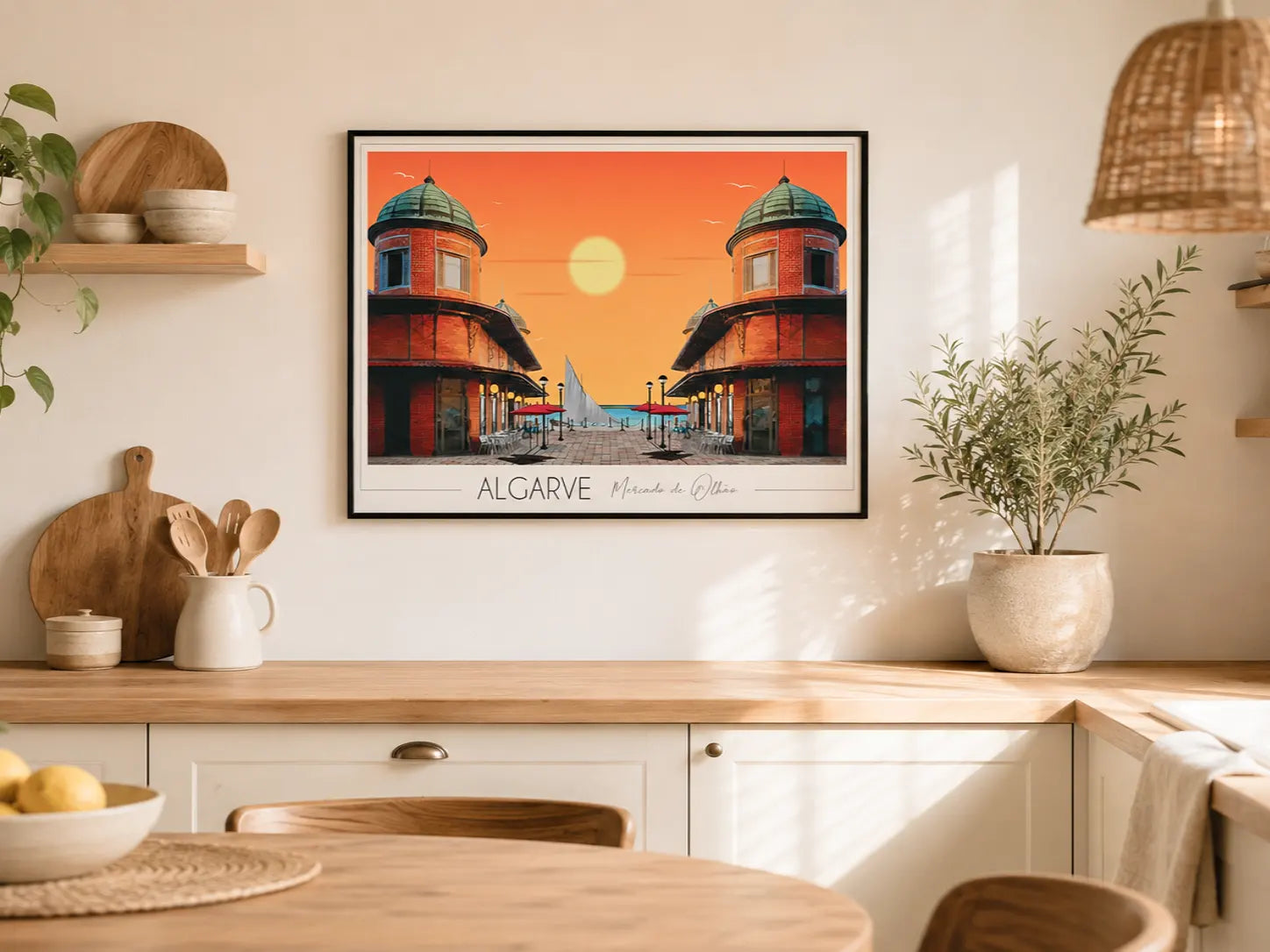 Décoration murale cuisine : l'affiche, la solution oubliée