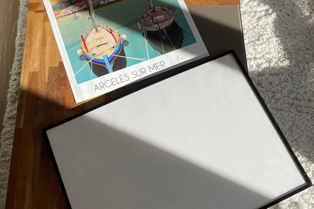 Comment encadrer une affiche simplement et rapidement