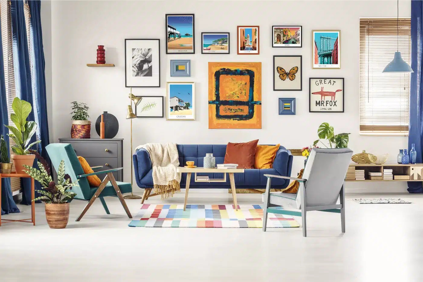 Affiches décoration Salon : inspirations, idées et conseils pour un intérieur personnalisé