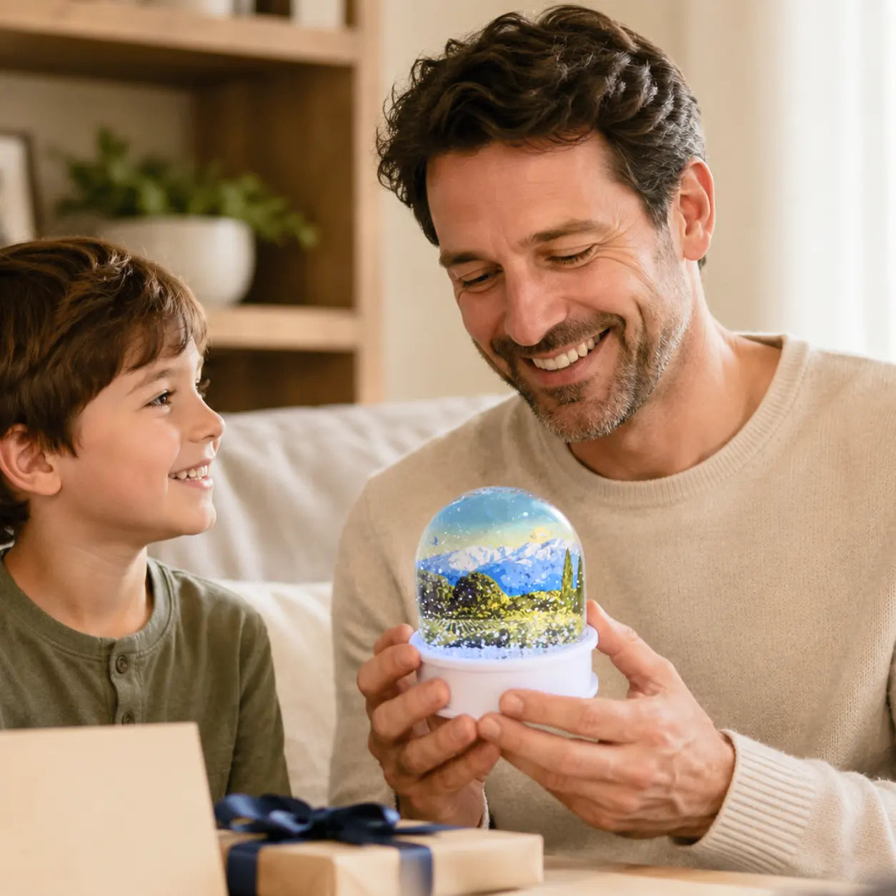 Cadeaux pour papa - illustrations Foliove par Marie Troff