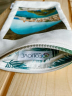 Pochette en tissu Collioure Village