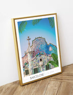Affiche Barcelone Casa Batlló