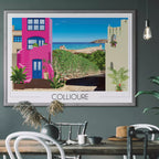 Affiche Collioure - Quartier du Mouré