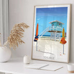 Affiche Deauville Plage