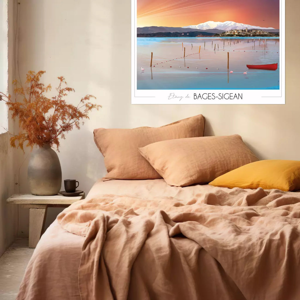 Affiche Étang de Bages Sigean
