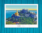 Affiche Èze village