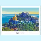 Affiche Èze village