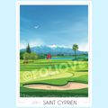 Affiche Golf de Saint-Cyprien
