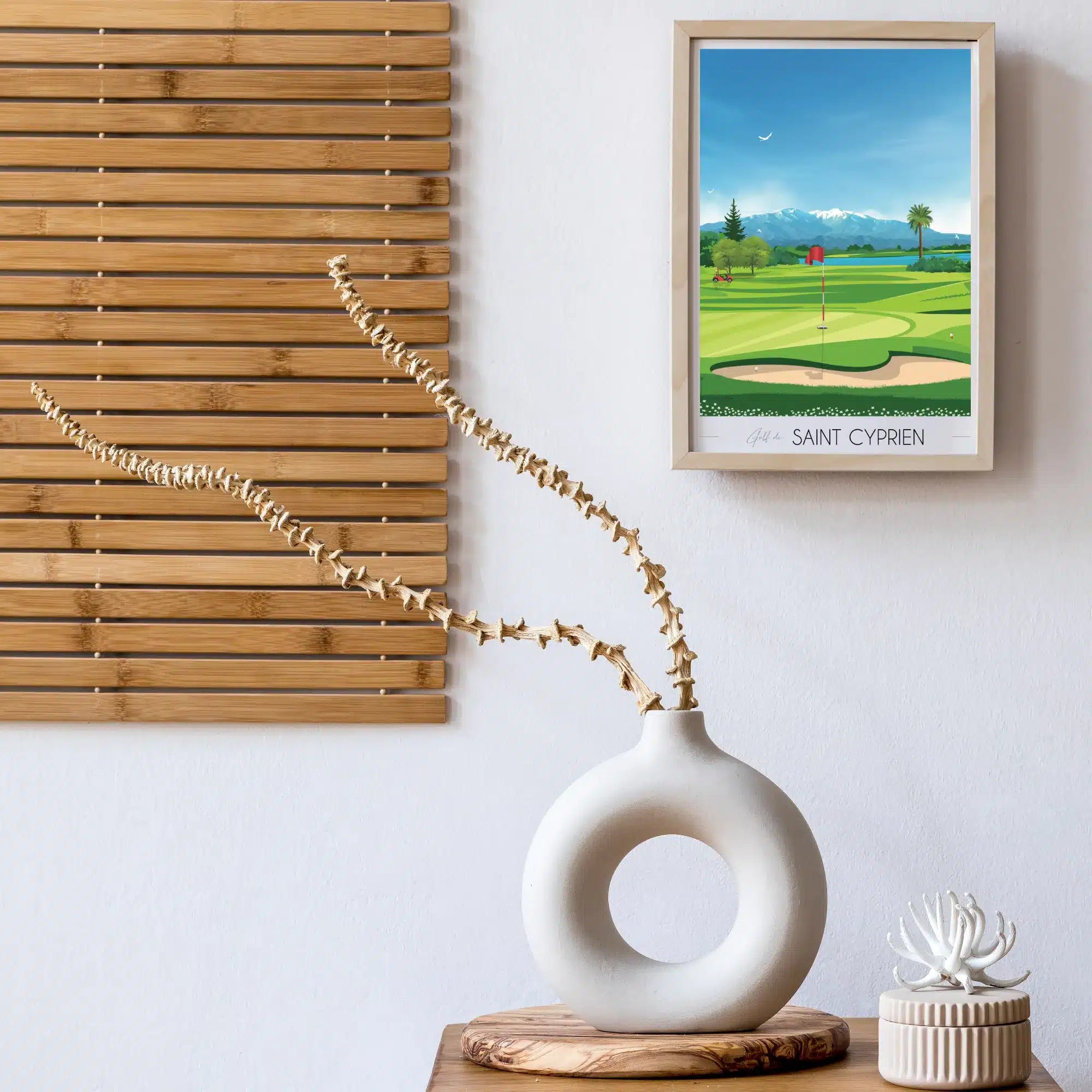 Affiche Golf de Saint-Cyprien