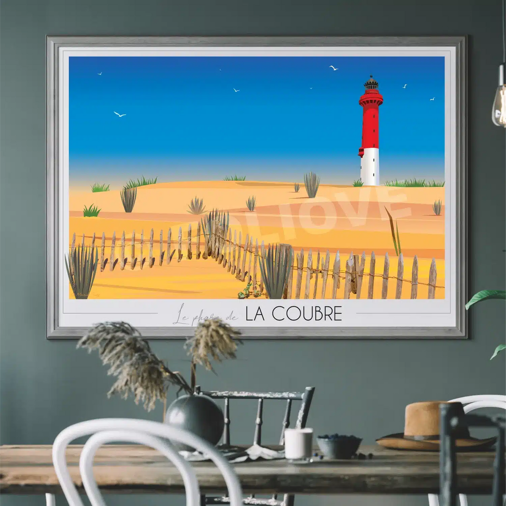 Affiche Phare de la Coubre