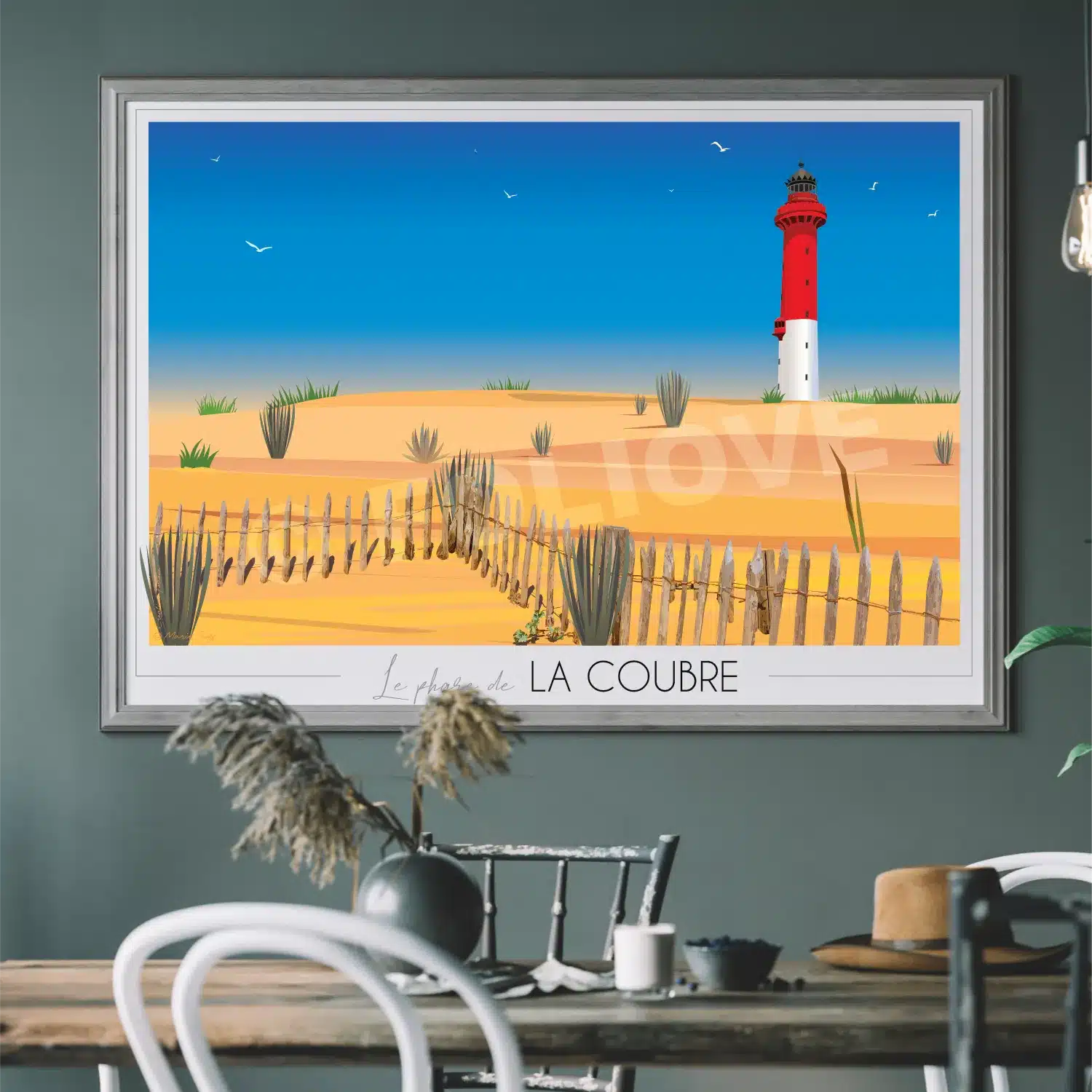 Affiche Phare de la Coubre