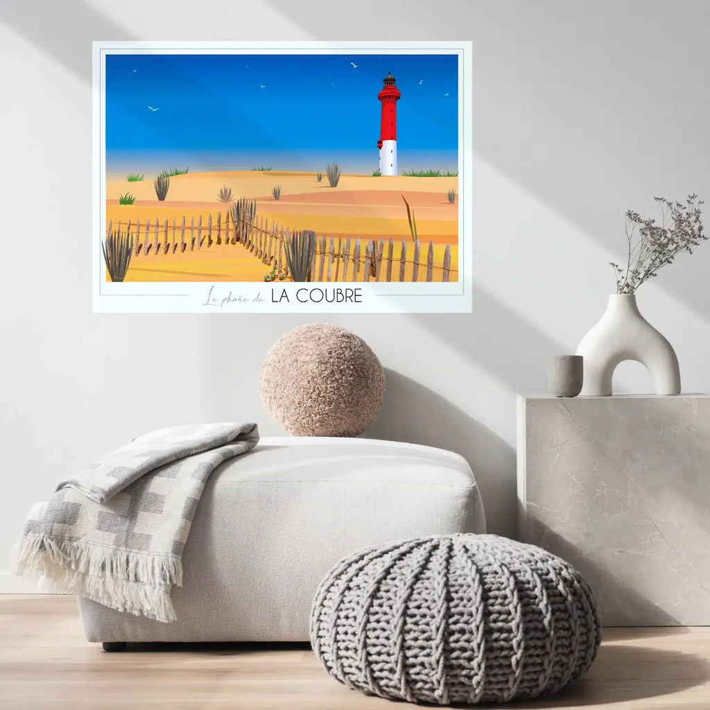 Affiche Phare de la Coubre
