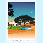 Affiche Le Racou - Argelès sur Mer