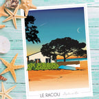 Affiche Le Racou - Argelès sur Mer