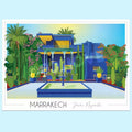 Affiche Marrakech Jardin Majorelle