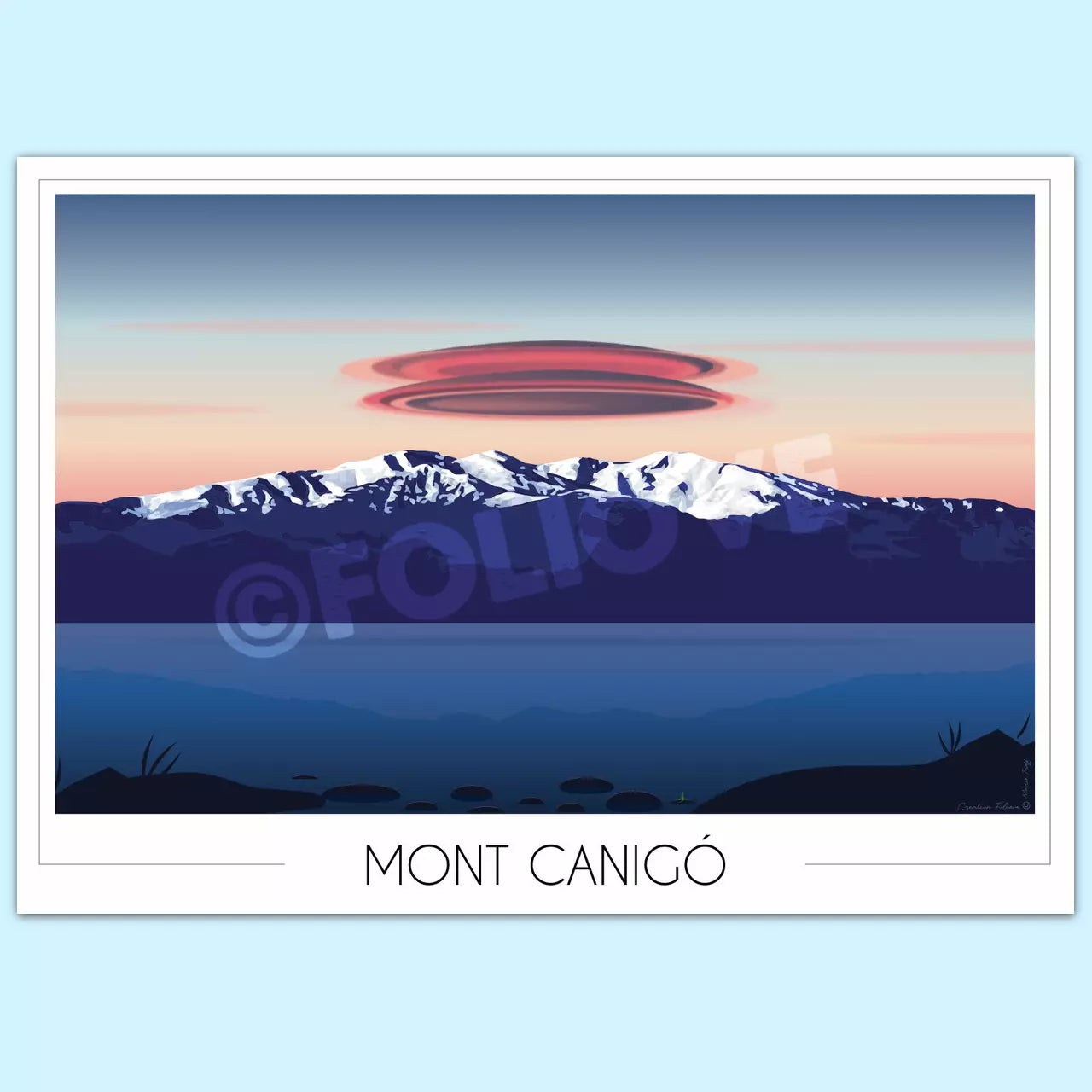 Affiche Mont Canigó