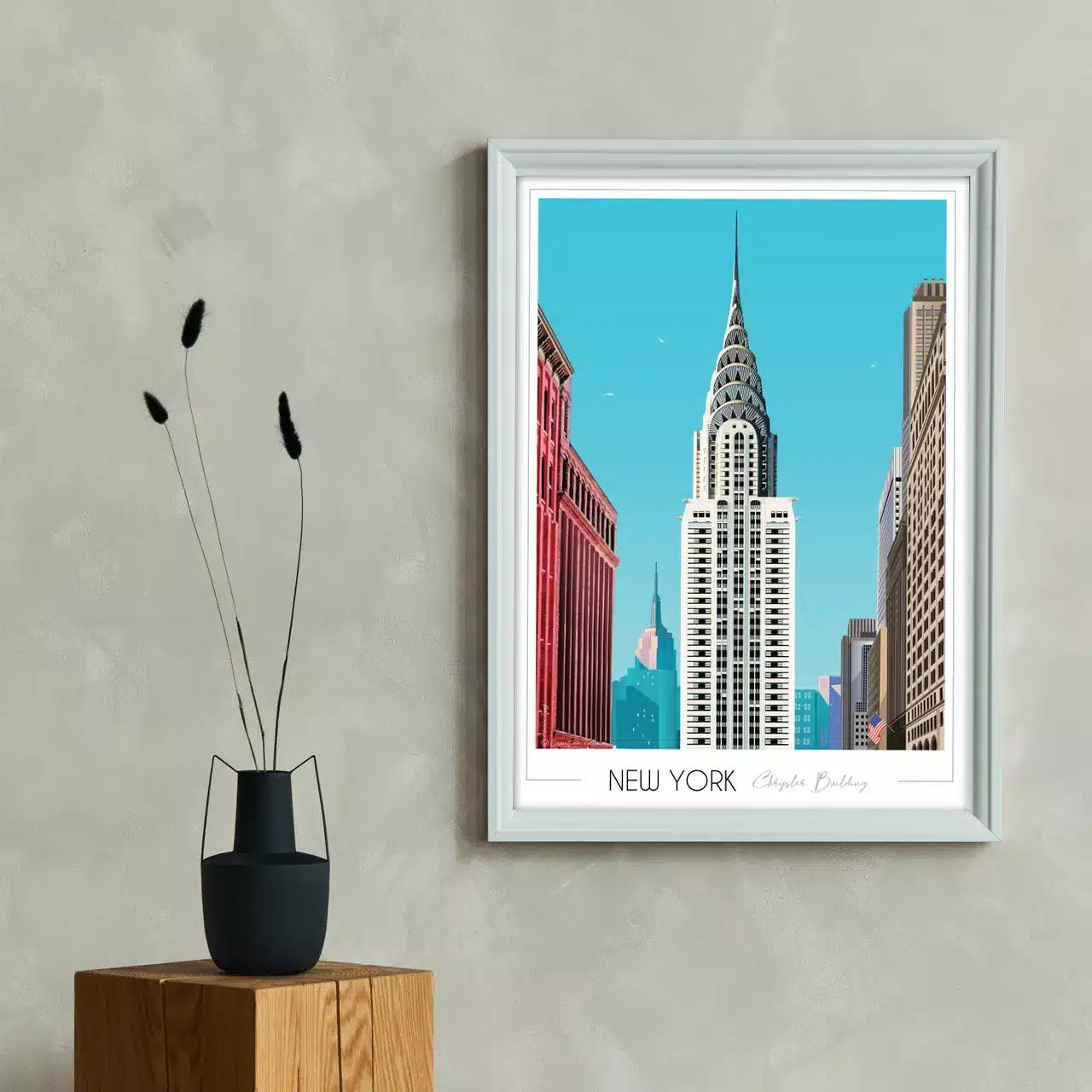 Affiche New York Chrysler Building