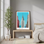 Affiche New York Chrysler Building