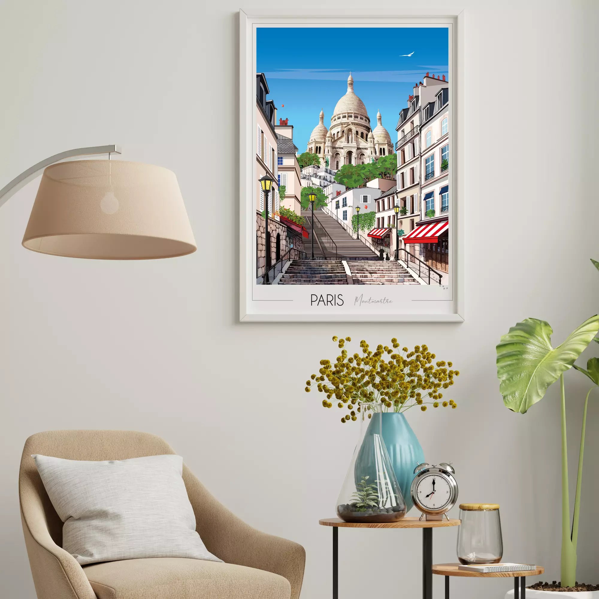 Affiche Paris Montmartre