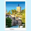 Affiche Pernes-les-Fontaines Village