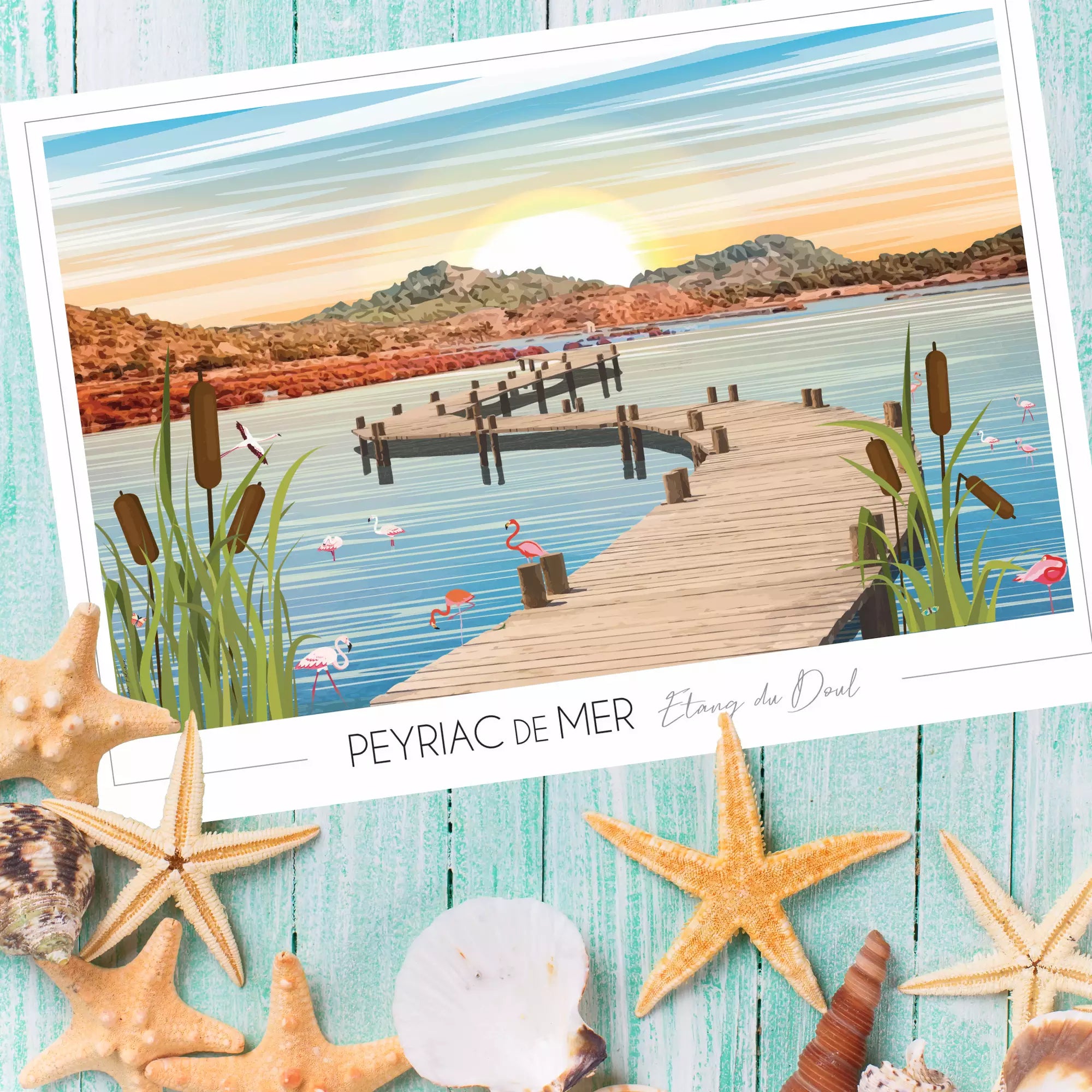 Affiche Peyriac-de-Mer