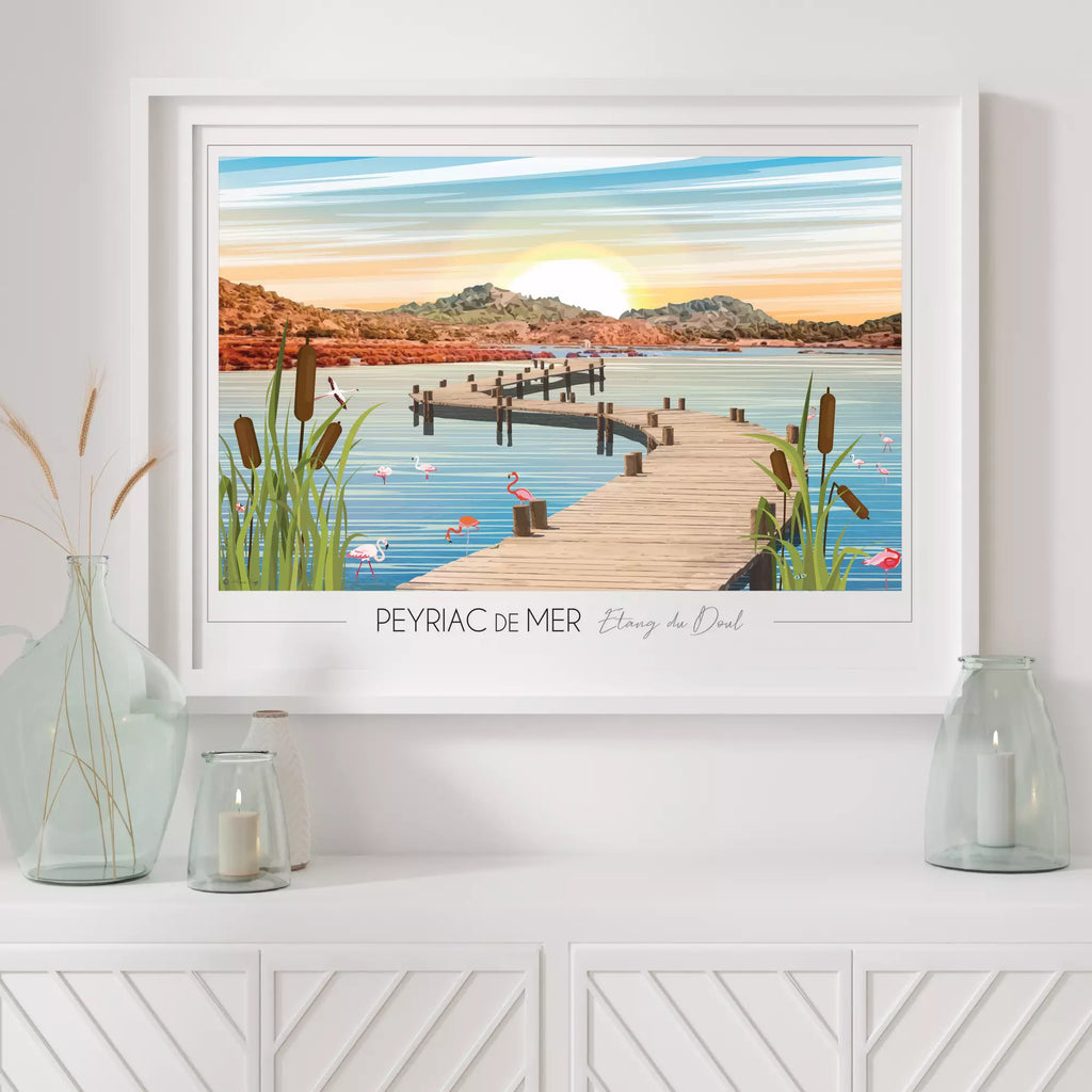 Affiche Peyriac-de-Mer