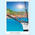 Affiche Port-Vendres Port