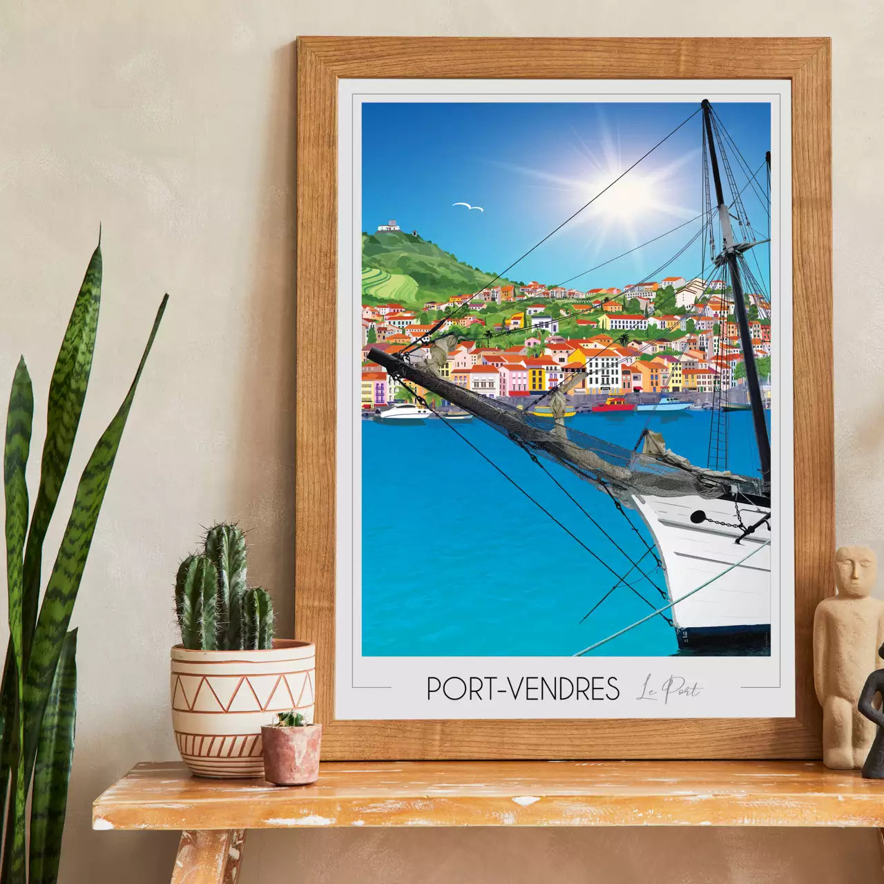 Affiche Port-Vendres Port