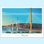 Affiche Millau Viaduc