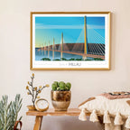 Affiche Millau Viaduc