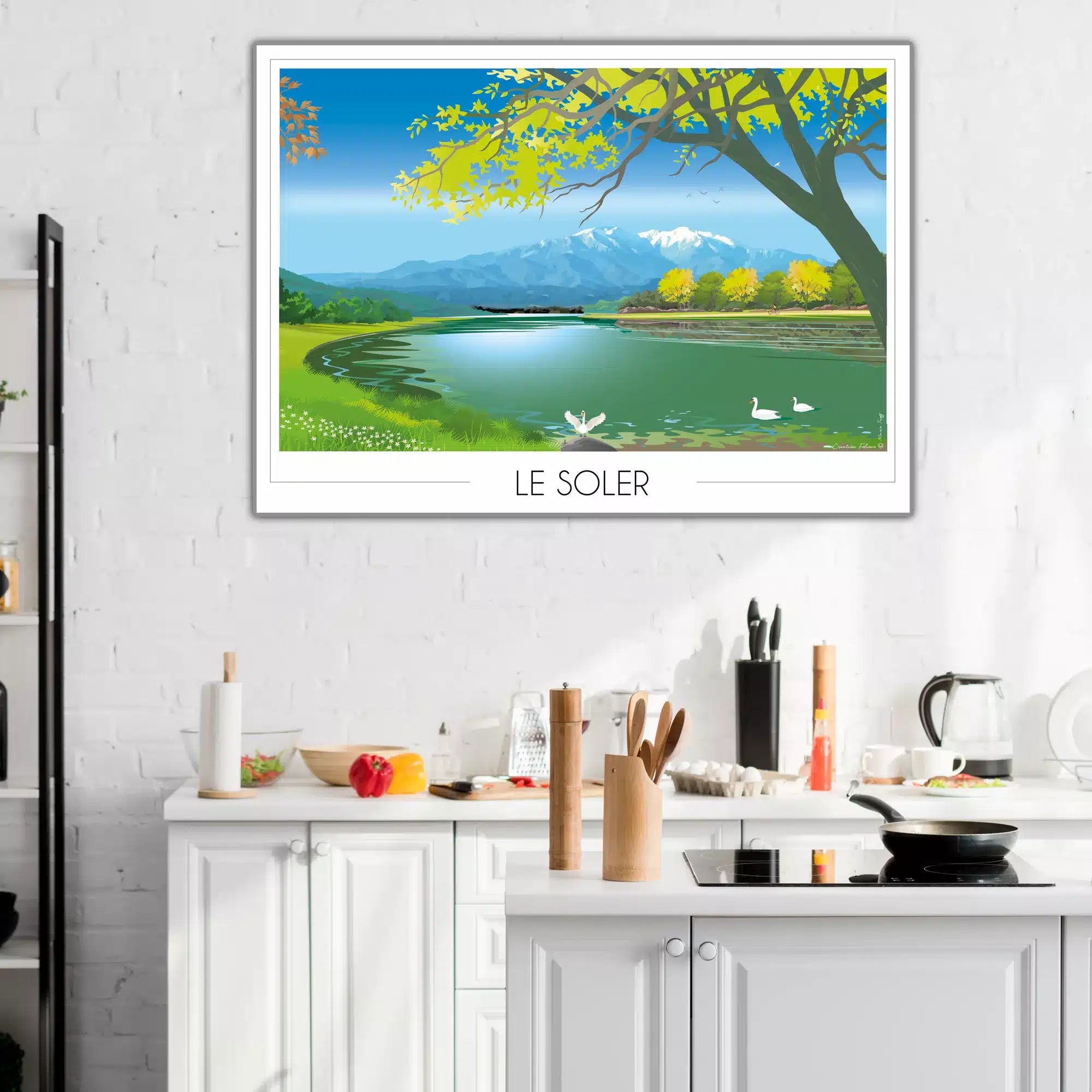 Affiche Le Soler Lac