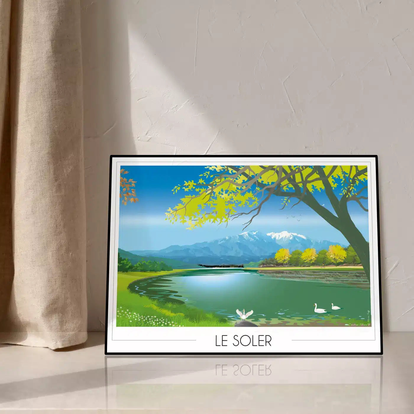Affiche Le Soler Lac