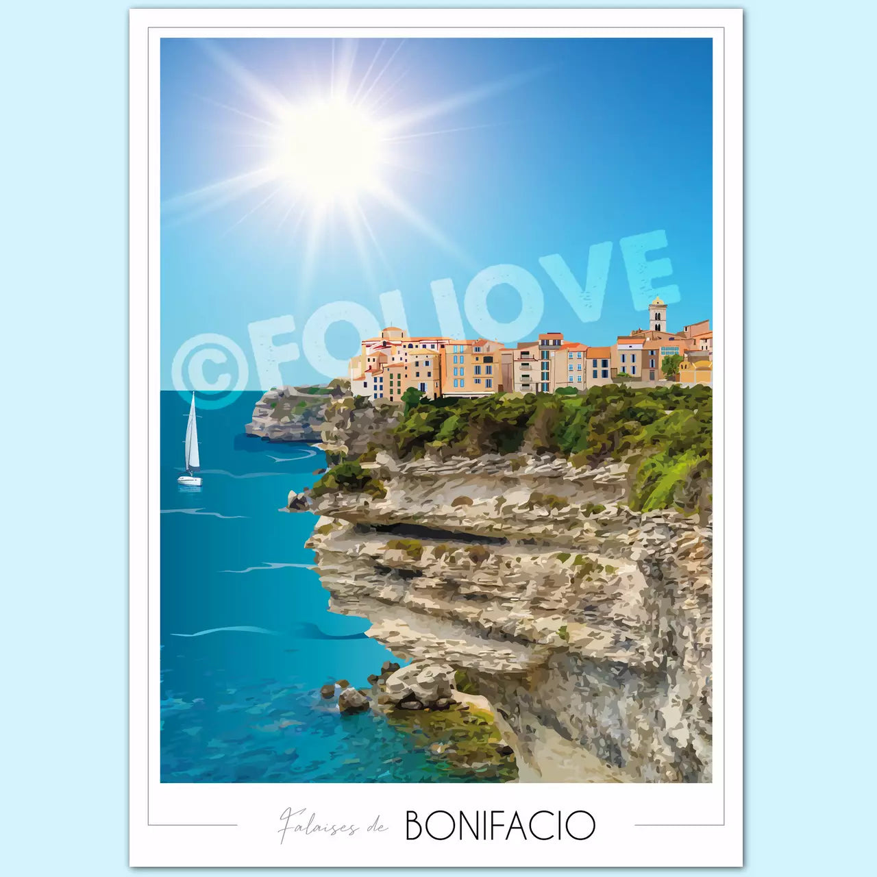 Affiche Bonifacio