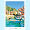 Affiche Cinque Terre – Vernazza | Imparfaite 50x70 cm