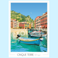 Affiche Cinque Terre – Vernazza