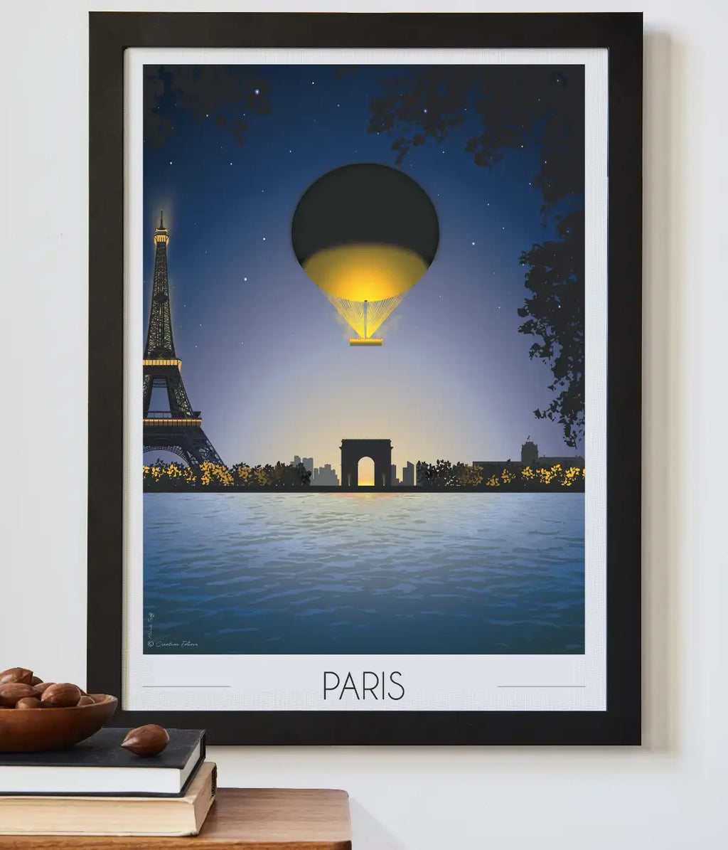 Affiche Paris Vasque Olympique - Edition limitée - vue 2