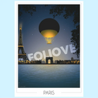 Affiche Paris Vasque Olympique - Edition limitée