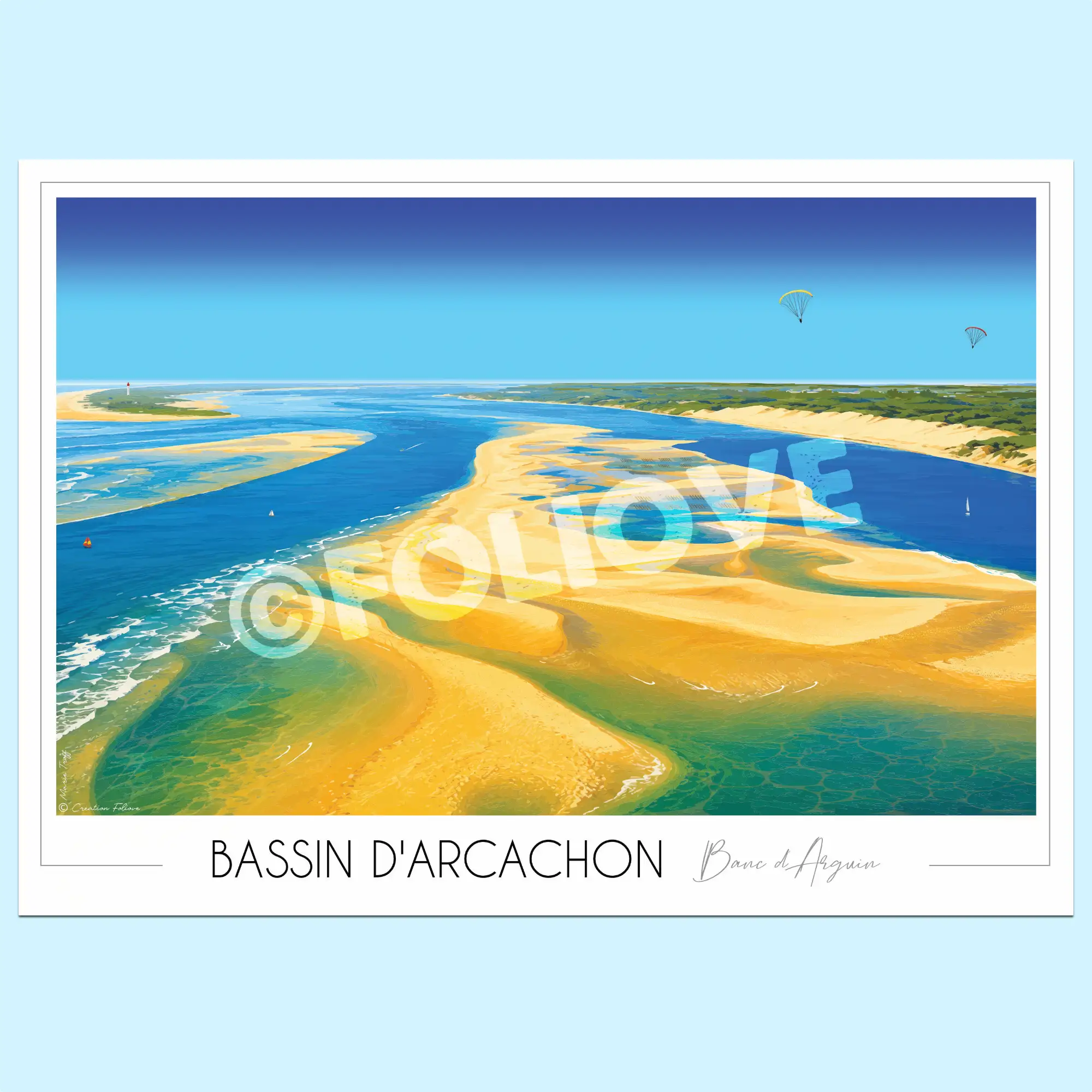 Décoration bord de mer bassin d'arcachon