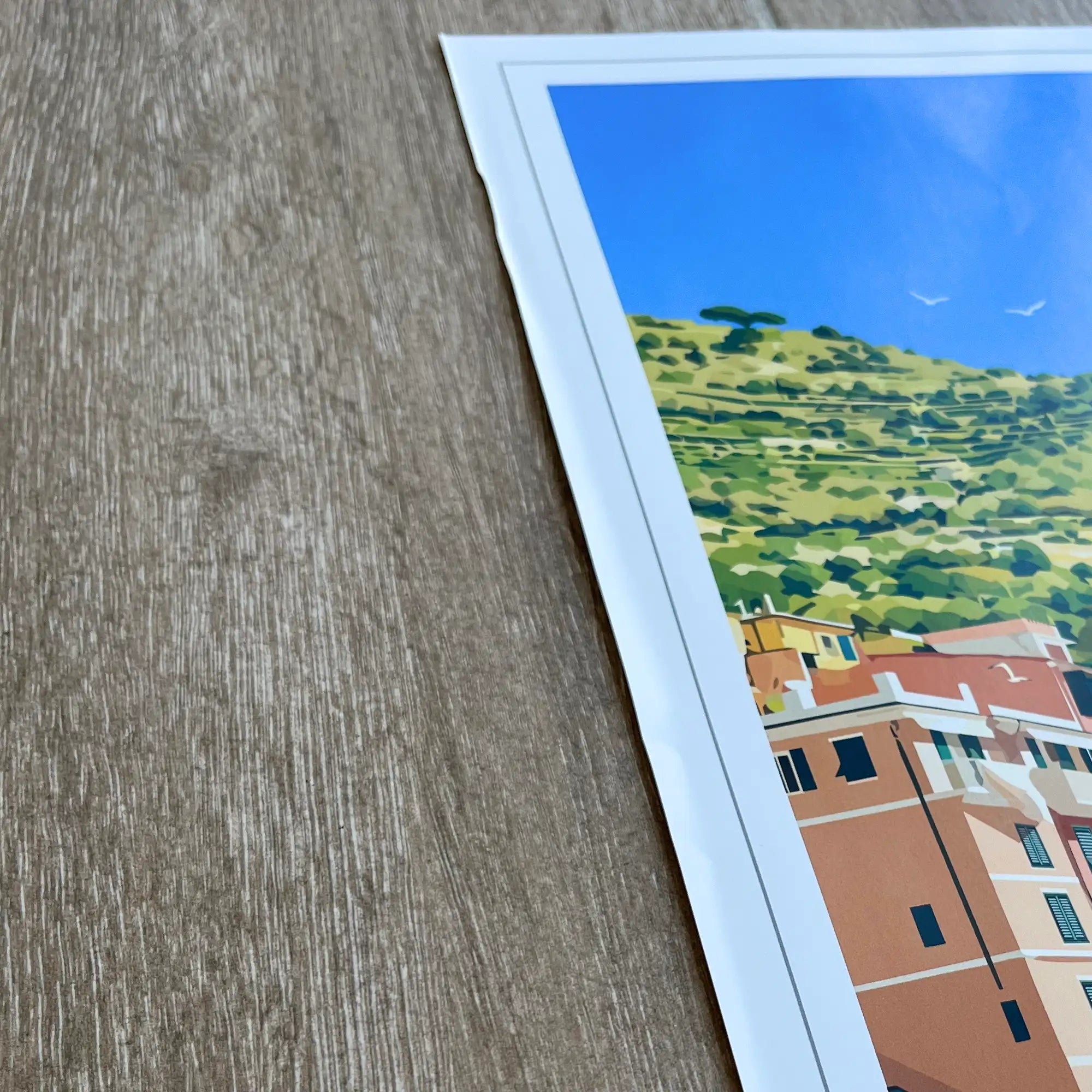 Affiche Cinque Terre – Vernazza | Imparfaite 50x70 cm
