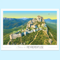Illustration du chateau de Peyrepertuse