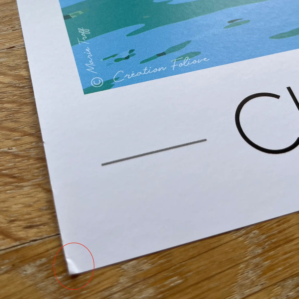 Affiche Cinque Terre – Vernazza | Imparfaite 30x42 cm