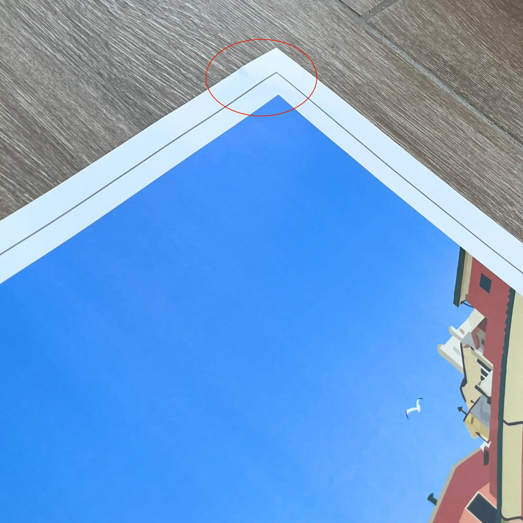 Affiche Cinque Terre – Vernazza | Imparfaite 50x70 cm