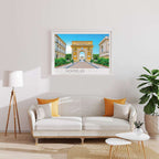 Affiche Montpellier Arc de Triomphe