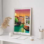 Affiche Narbonne Pont des Marchands