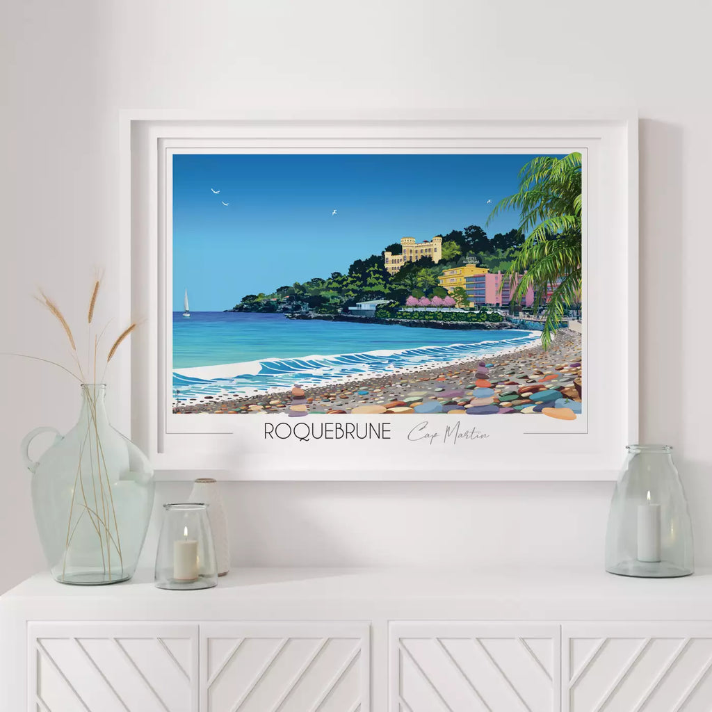Affiche Roquebrune Cap Martin