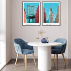 Affiche New York Chrysler Building