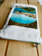 Pochette en tissu Collioure Village