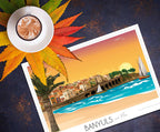 Affiche Banyuls sur Mer arcades